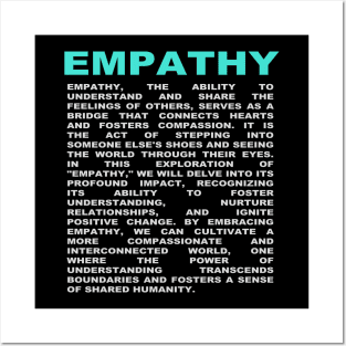 Empathy Posters and Art